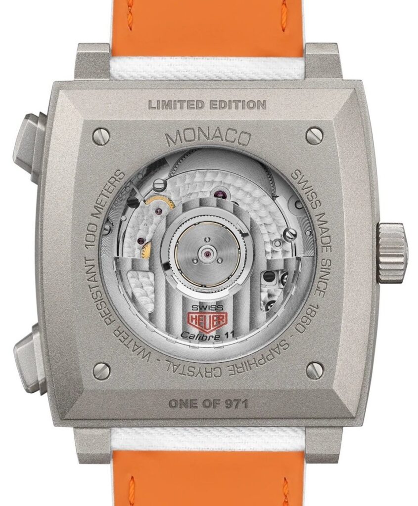 Tag Heuer Monaco Chronograph x Gulf Limited Edition