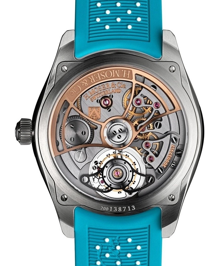 H. Moser & Cie Pioneer Tourbillon Spiced Aqua