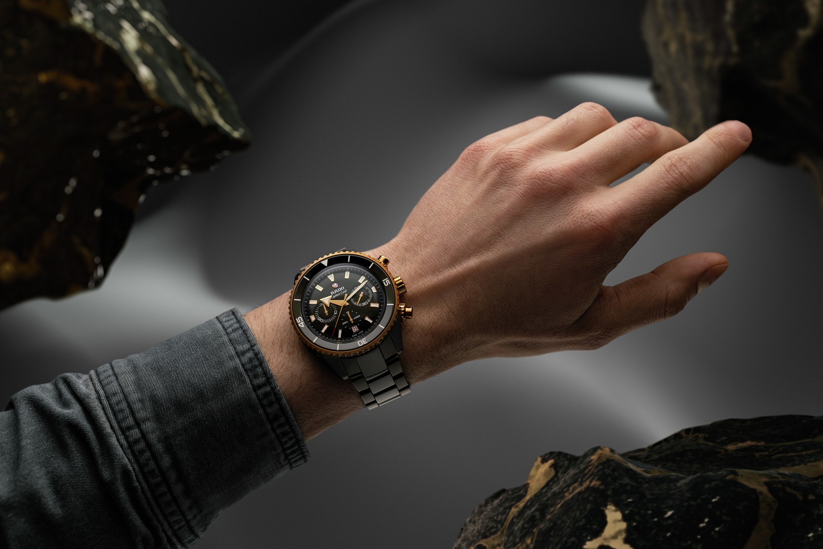 Rado Captain Cook High-Tech Ceramic Automatic Chronograph