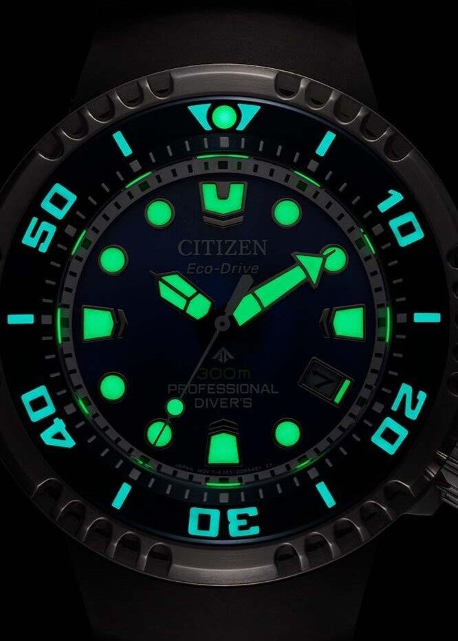 Citizen Promaster Professional Diver Solar Unite With Blue Limited Edition