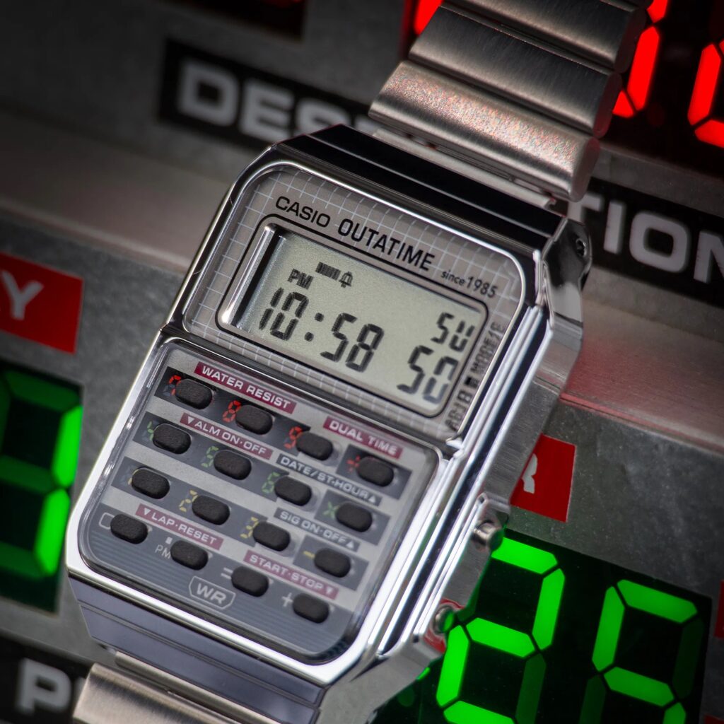 Casio Vintage x Back to the Future Collaboration Limited Edition