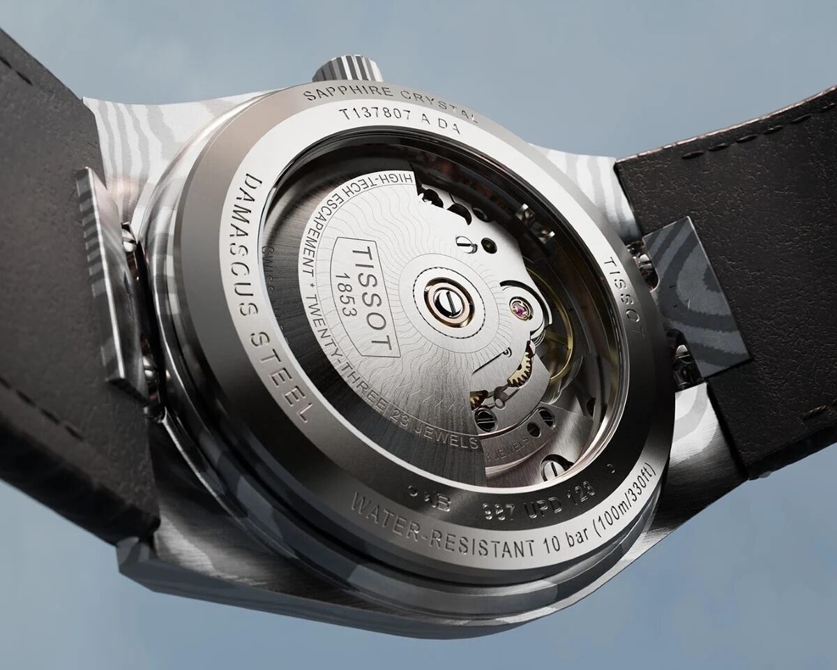 Tissot PRX Powermatic 80 Damascus Steel