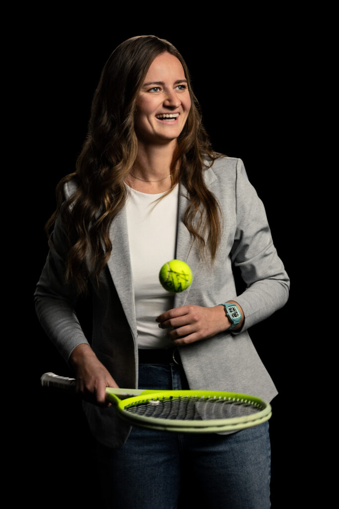 Barbora Krejíčková a hodinky Rado True Square Automatic