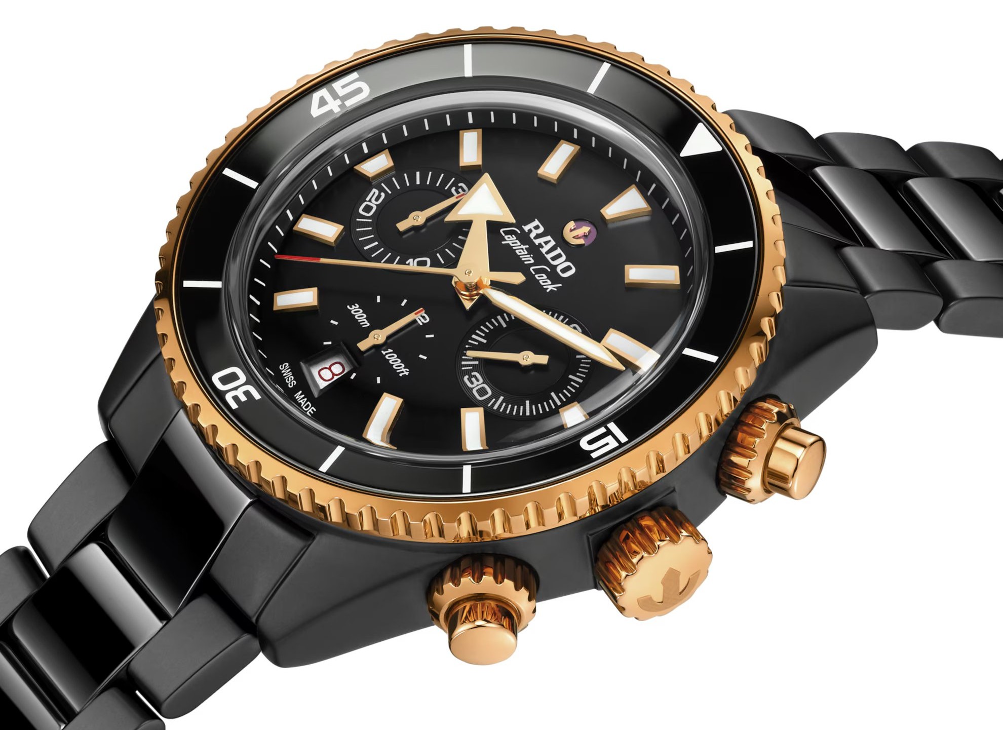 Rado Captain Cook High-Tech Ceramic Automatic Chronograph