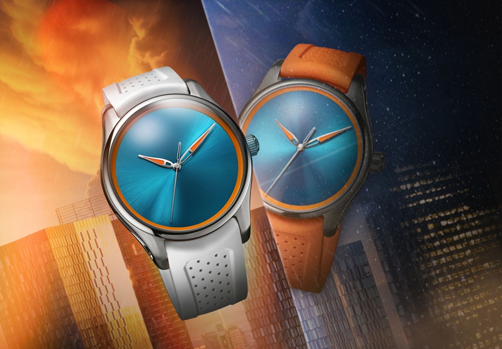 H. Moser & Cie Pioneer Spiced Aqua