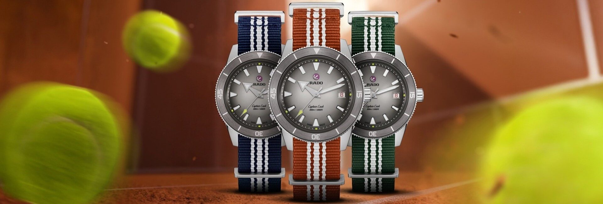 Rado Captain Cook x Tennis Limited Edition