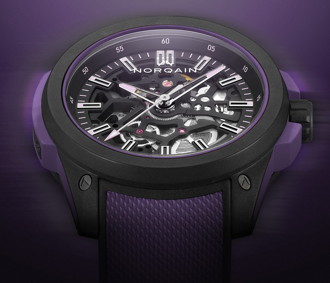 NORQAIN Independence Wild One Skeleton Purple Limited Edition