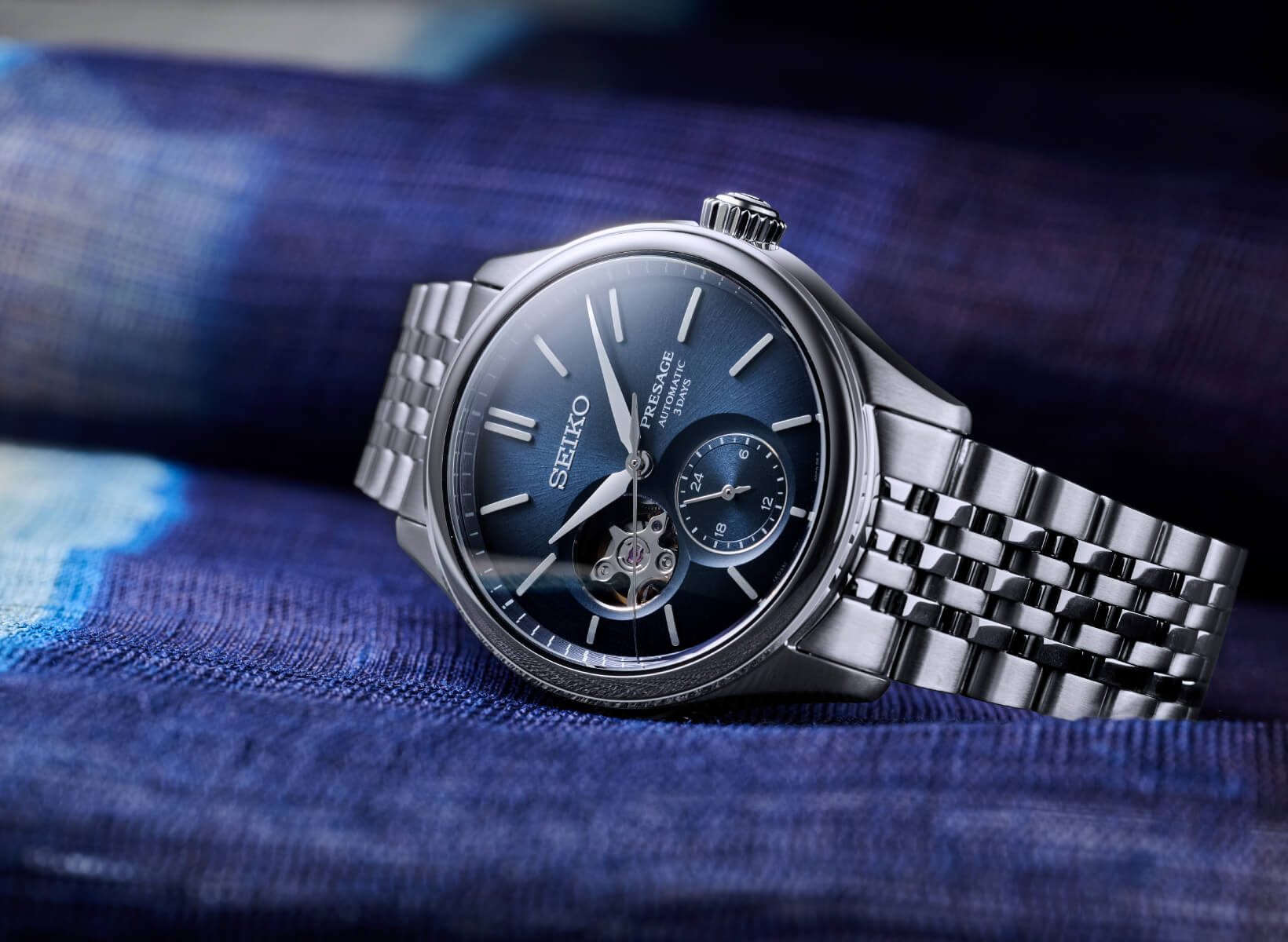 Seiko Presage Classic „Ai-Iro“ Open Heart