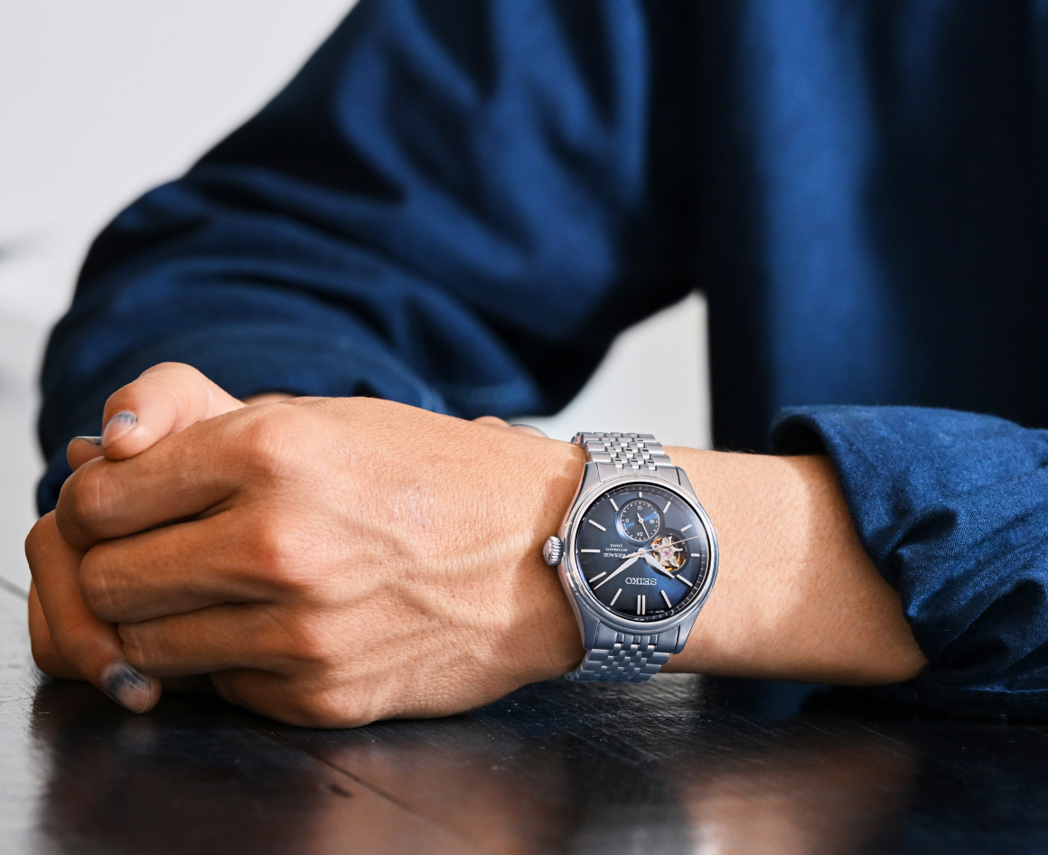 Seiko Presage Classic „Ai-Iro“ Open Heart