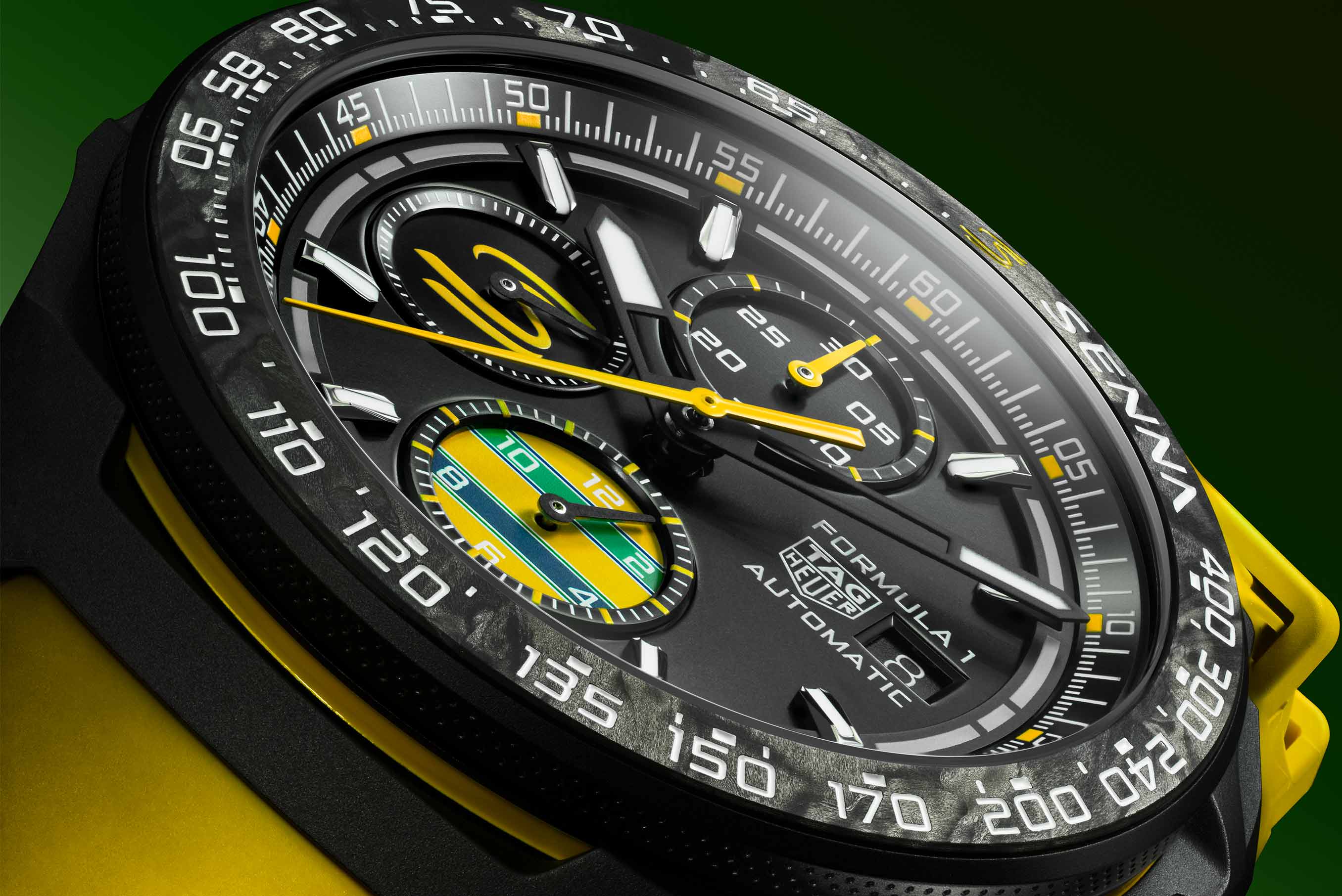 Tag Heuer Formula 1 Chronograph x Senna Special Edition