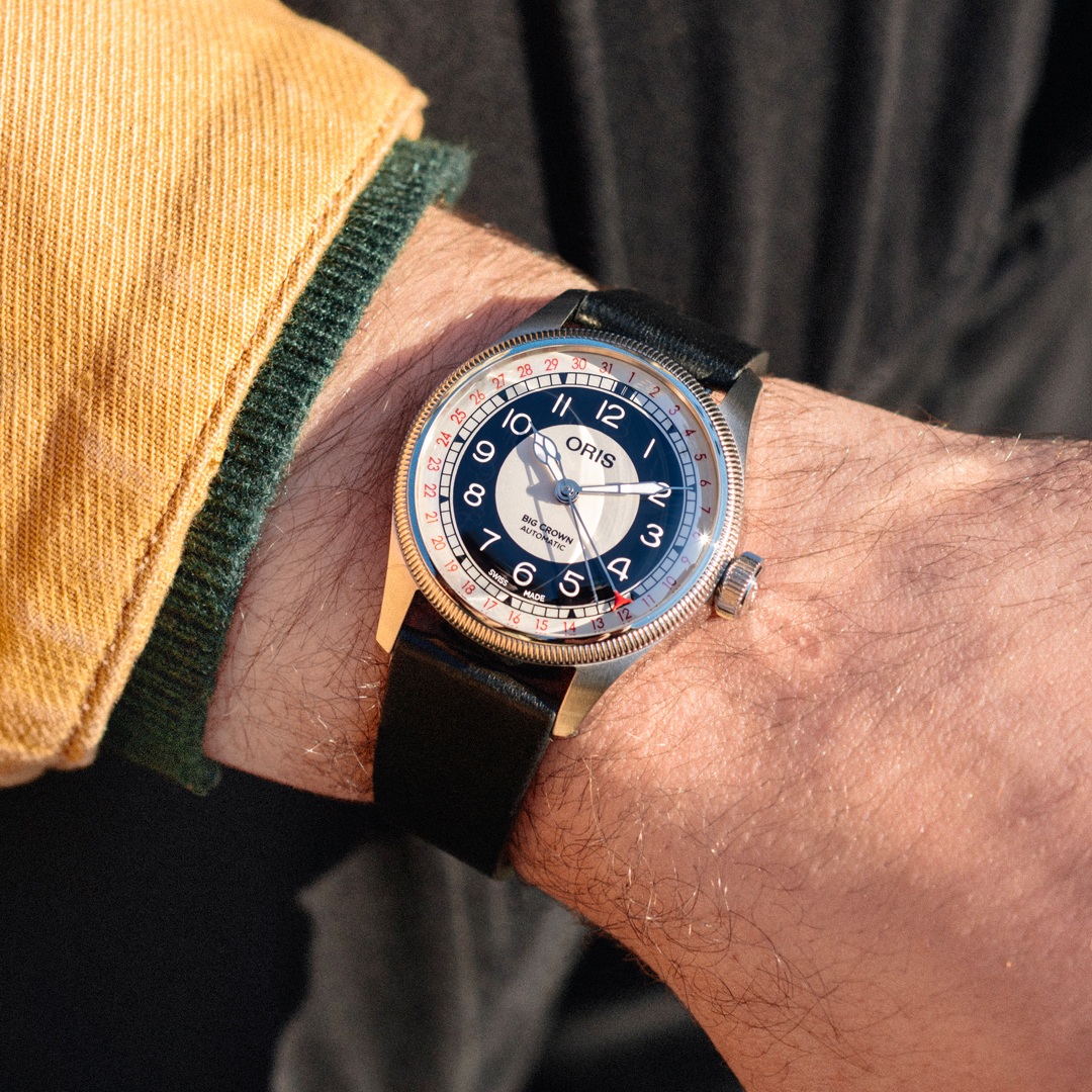 Oris Big Crown Pointer Date Bullseye