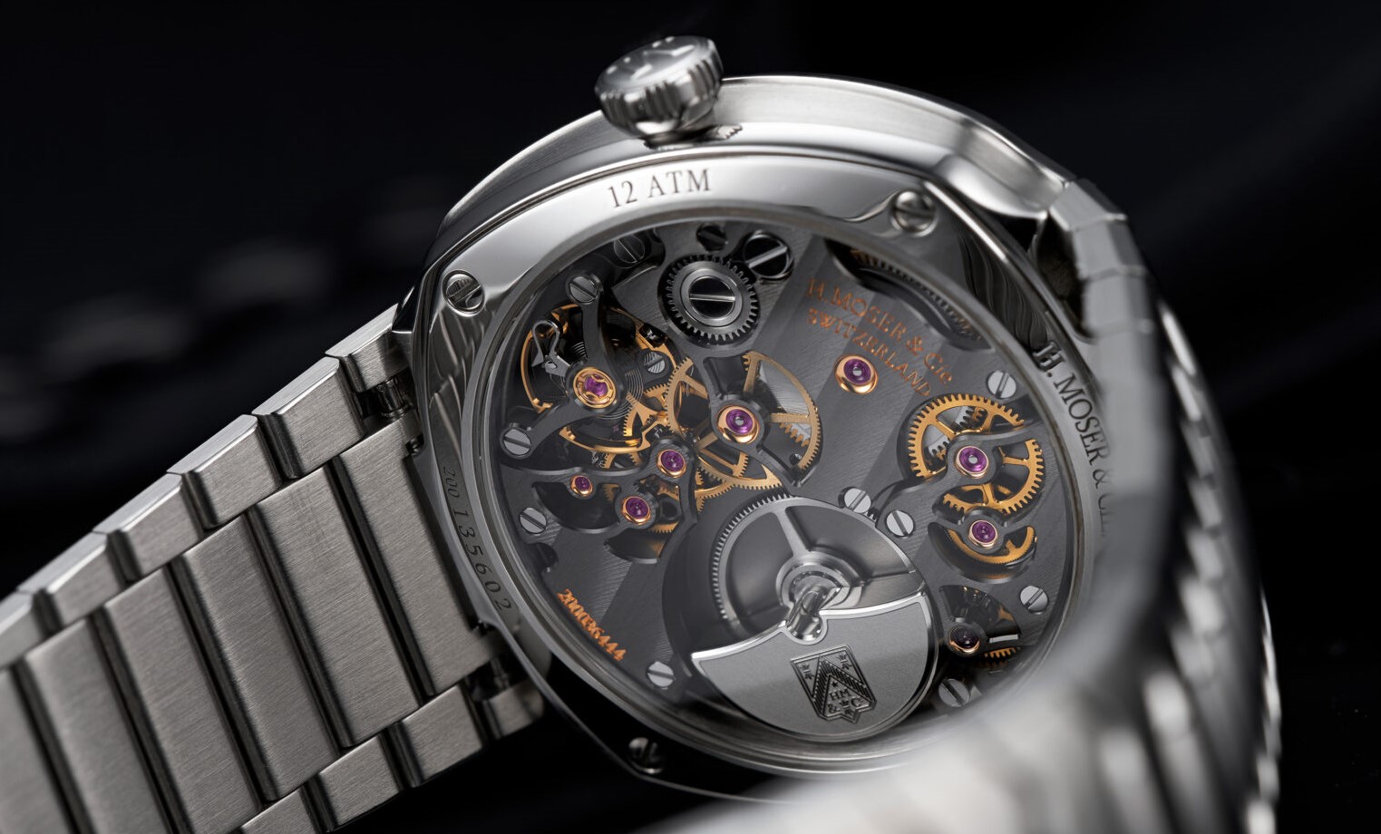 H. Moser & Cie Streamliner Small Seconds Blue Enamel