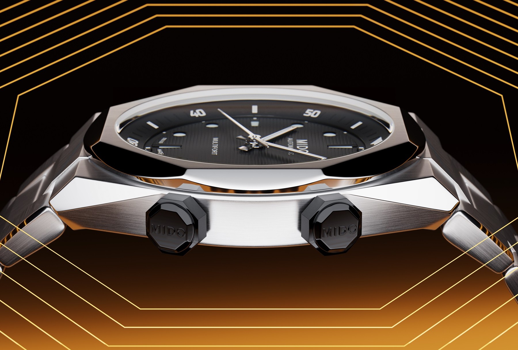 Mido Multifort 8 Two Crowns