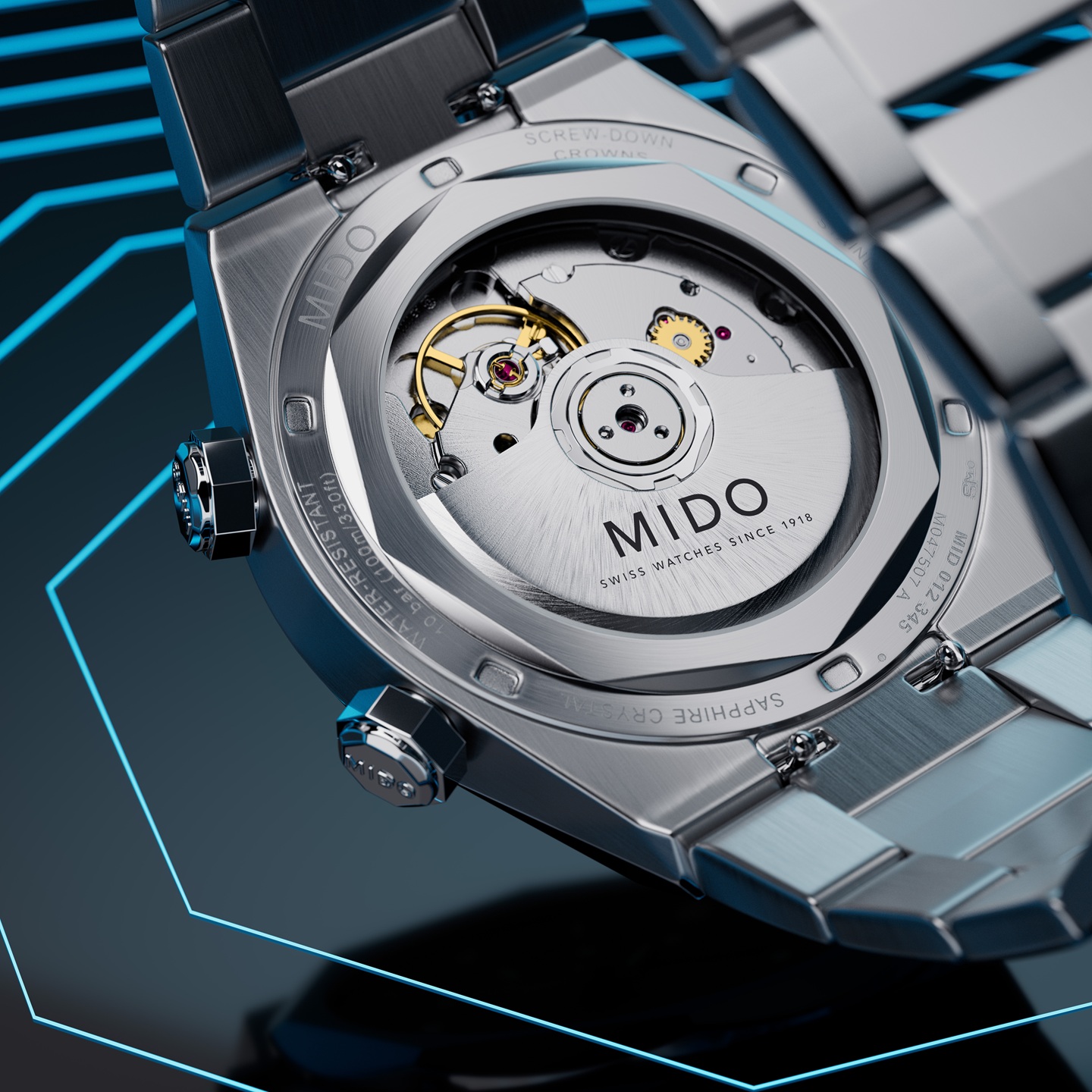 Mido Multifort 8 Two Crowns