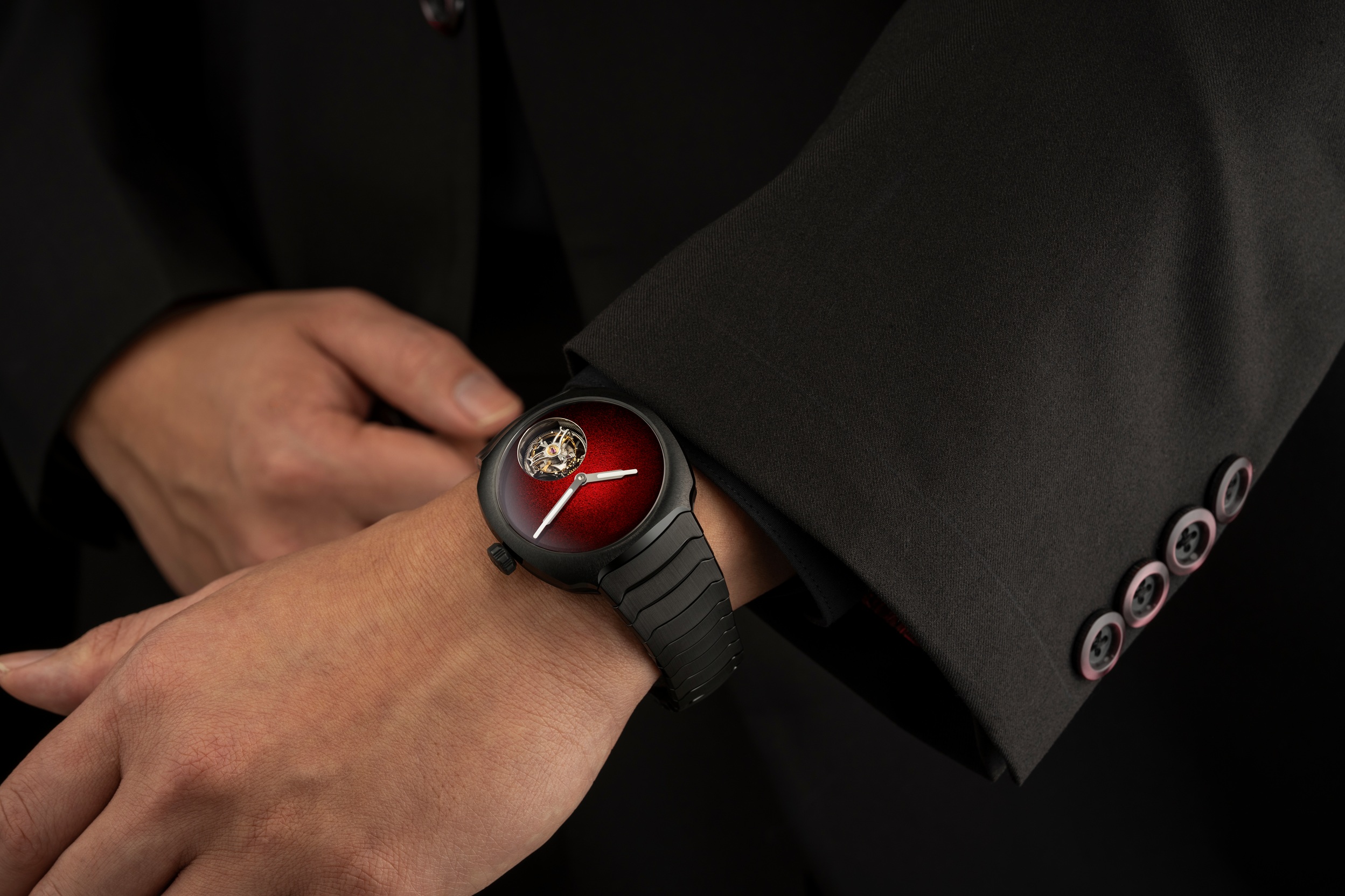 H. Moser & Cie Streamliner Tourbillon Concept Ceramic