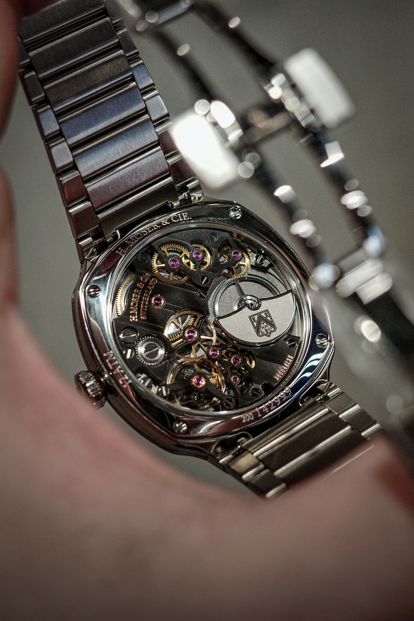 H. Moser & Cie Streamliner Small Seconds Blue Enamel